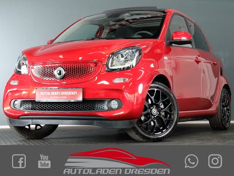 Smart ForFour 0.9T Passion Fahrzeugpräsentation Autoladen Dresden