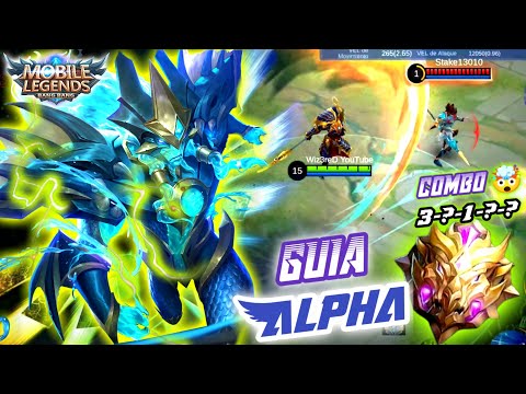 👹♎ COMO jugar con ALPHA MOBILE LEGENDS 2022 ✓ - COMBOS ÚNICOS, BUILD y EMBLEMAS 🔥🤯
