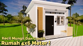 Rumah Ini Kecil Mungil Luas Hanya 4x6 Meter Tapi Dijamin Cantik