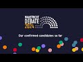 CONFIRMED CANDIDATES SO FAR – The Maastricht Debate 2024 – HAVE YOUR SAY ON EUROPE'S FUTURE!
