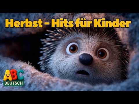 🍁 Herbstlieder für Kinder – Bunte Lieder zum Mitsingen & Lernen im Herbst 🎵🦔