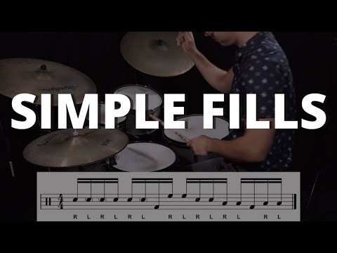 3 Simple and Effective Drum Fills - Quick Drum Lesson