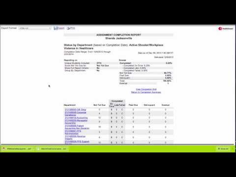 Hlc Report Tutorial