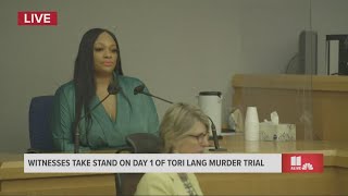 Download lagu Mother of Tori Lang testifies at trial of man accused of killing her 18-year-old daughter mp3