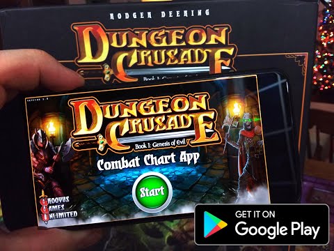 Dungeon Crusade Combat App Video