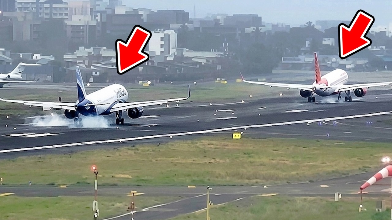 カメラが捉えた…着陸と離陸で起きた信じがたい瞬間33選！