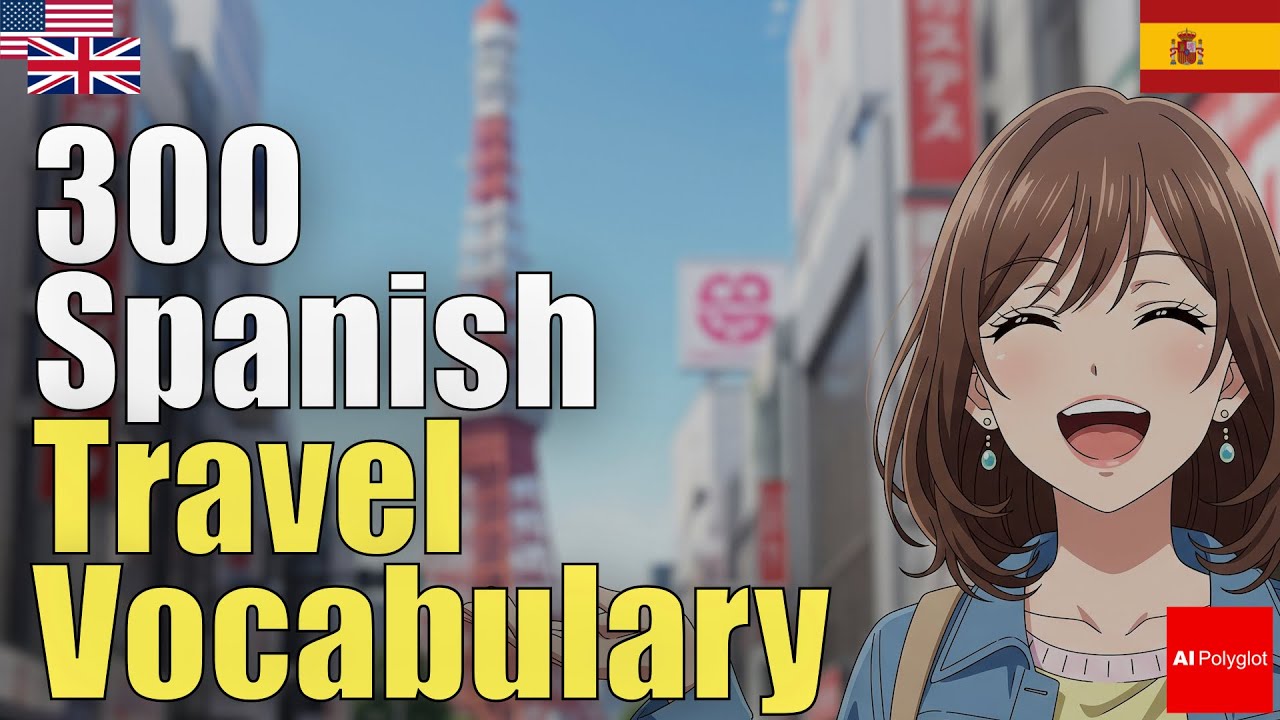 300 Spanish Travel Vocabulary | Natural Listening | Must-Know