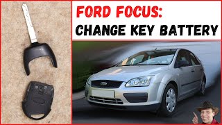 Ford Focus Mk2: Key Fob Battery Replacement (How To)