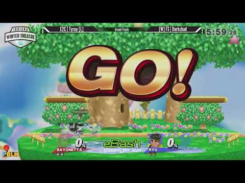 IWT [Wii U] - E2C | Tyroy [L] (Bayonetta) vs [W] FS | Darkshad (Diddy Kong) - Grand Finals