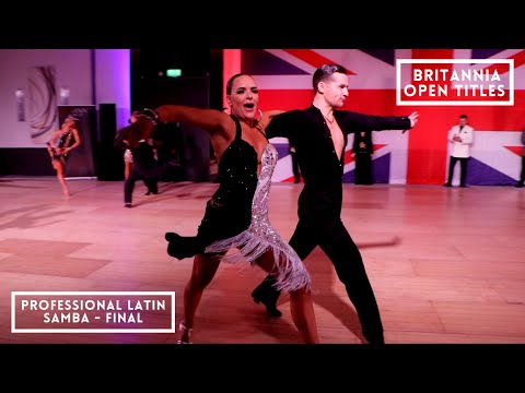 Open Professional Latin - Samba - Final | Britannia Open Titles