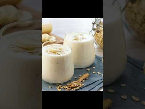 SINH TỐ CHUỐI YẾN MẠCH - Smoothie de aveia e banana