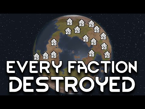 I Destroyed Every Faction in RimWorld on the HARDEST DIFFICULTY