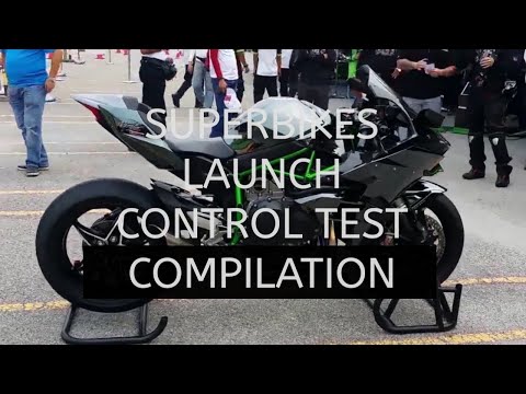 SUPERBIKES LAUNCH CONTROL TEST  COMPILATION (MUST WATCH)ASMR