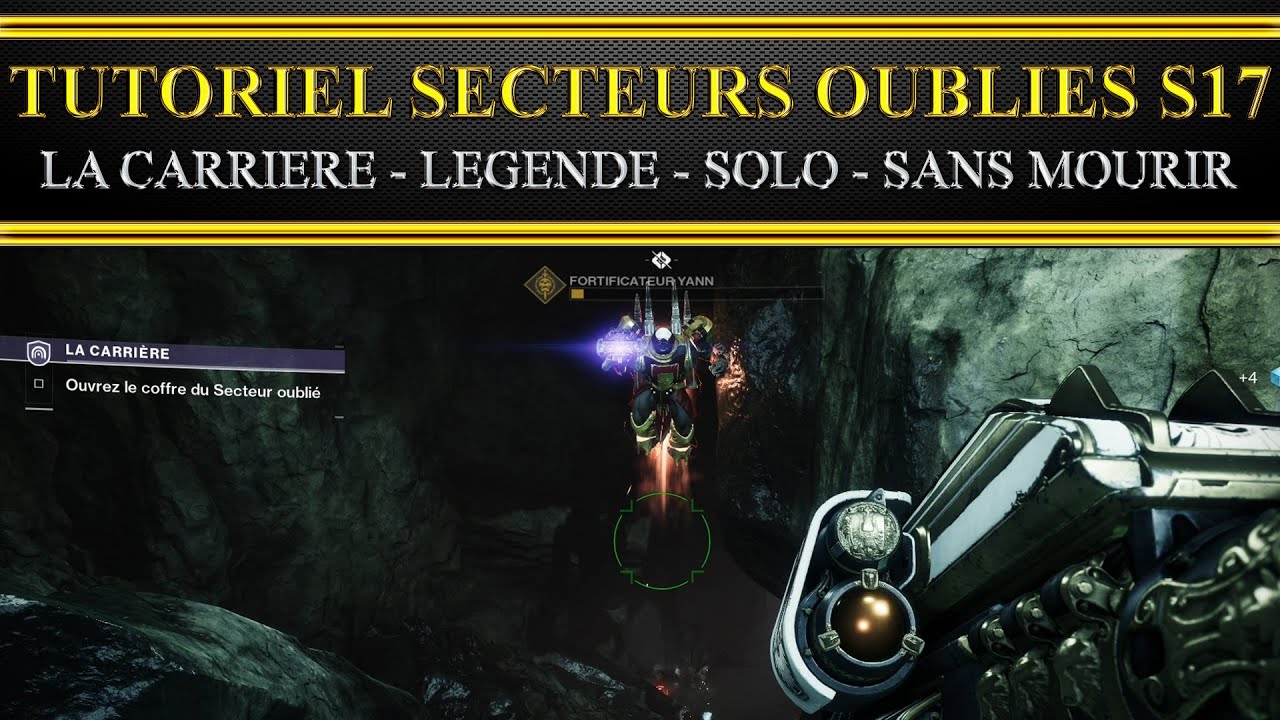 [Destiny 2] [Fr] - Tutoriel - Secteur oublié : La carrière - Légende - Solo - Sans mourir légende