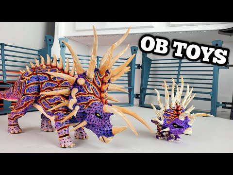Making DINOSAUR HYBRIDS SNAP SQUAD JUGGERNAUT 32 TRICERATOPS JURASSIC WORLD THE GAME | DINOSAUR TOYS