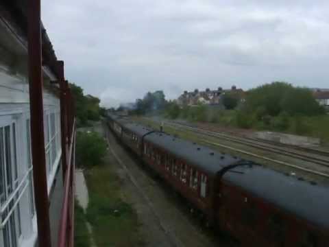 steam train through Rhyl,smells goooooooood