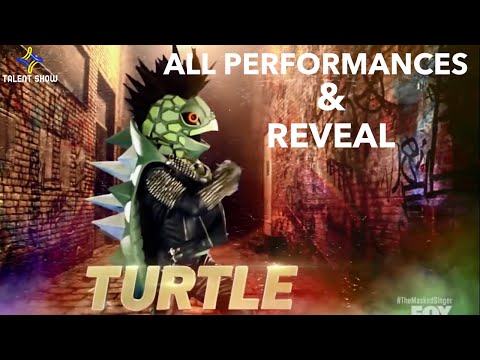 THE MASKED SINGER - TURTLE | Performances and Reveal | Season 3
