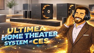 ULTIMEA at CES 2026 - Best Wireless Surround Sound System - 9.2.6 Skywave X100 Dual