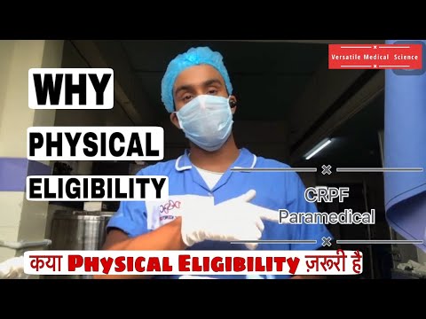 CRPF Recruitment 2020 Paramedical | Why Physical Eligibility Staff Nurse,Lab,Dialysis,Xray,Dietician