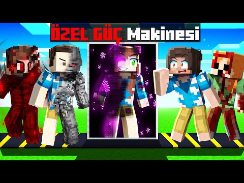ARKADAŞLARIMA YENİ ÖZEL GÜÇLER VERDİM - Minecraft