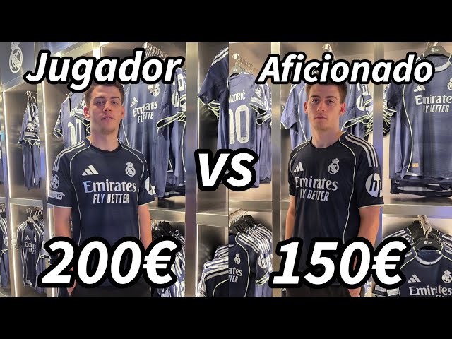 Vídeo relacionado con Real Madrid Camiseta de visitante 25 2/26 para Adultos - Talla M/Mediana - Temporada 2025/2026 - Camiseta de fútbol Hombre - Producto Oficial para Fans