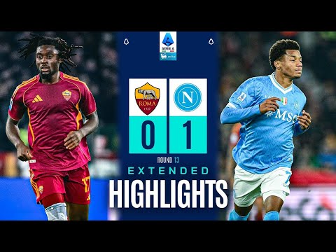 ROMA-NAPOLI 0-1 | EXTENDED HIGHLIGHTS | SERIE A 2025/26