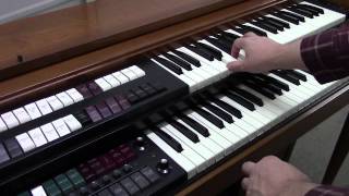 Video thumbnail for 1968 Lowrey Berkshire Deluxe Organ TBO-1 by keyboard resource