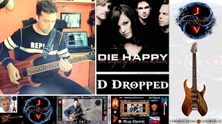 DIE HAPPY - Everyday&#39;s A Weekend (Guitar performance by Jan Výborný) (2014)