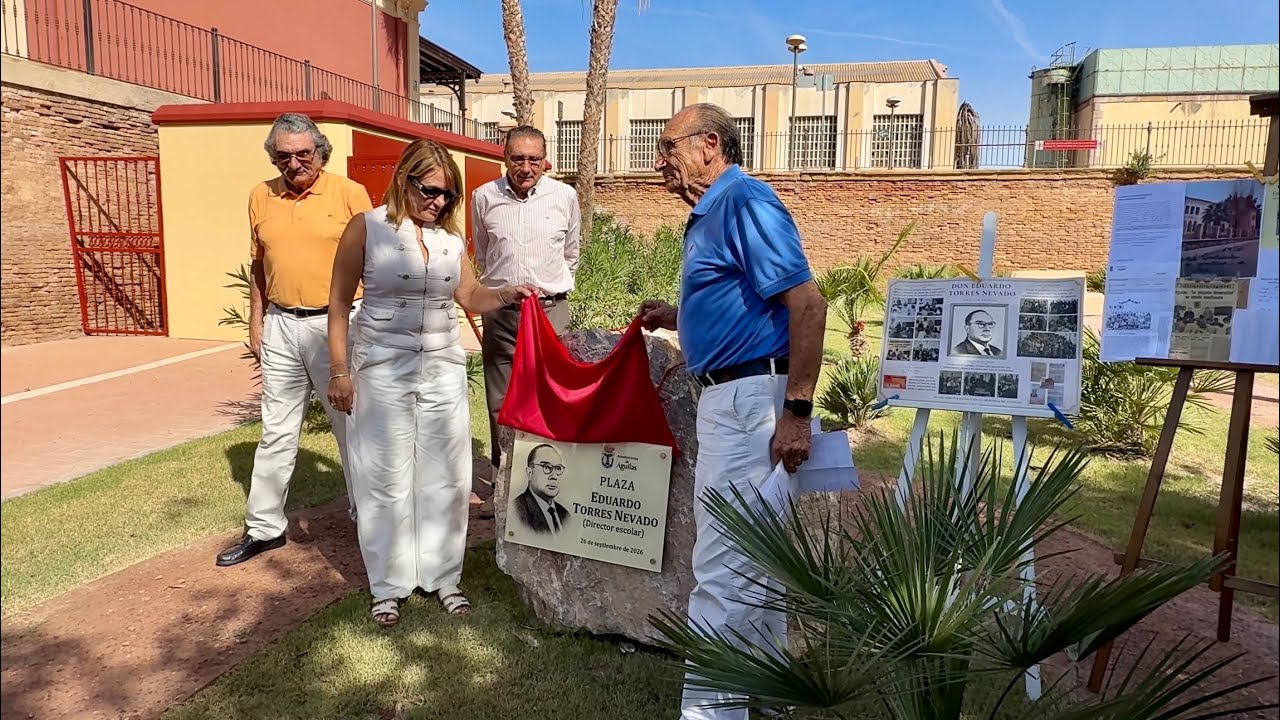 Águilas rinde homenaje, a título póstumo, al maestro Don Eduardo Torres Nevado