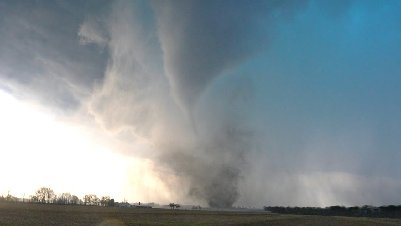Watch the Dominator 3 nearly get rolled inside of a powerful #tornado! 