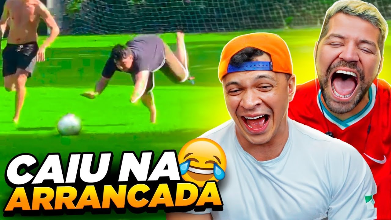 PARTIU EM VELOCIDADE E CAIU DE CARA 🤣 *gol dos inscritos*