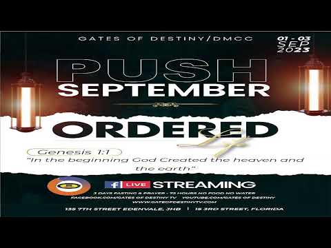 #LIVE: SEPTEMBER PUSH MIDNIGHT SERVICE 02/09/2023