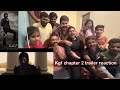 KGF CHAPTER 2 Trailer Reaction video || Kgf 2 trailer review | Reaction on kgf 2