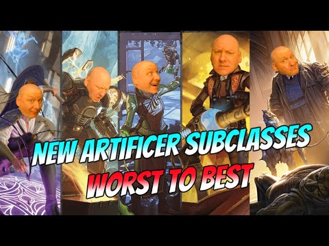 New Subclasses for Artificer Ranked Dnd 5 5