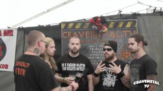 HELLISH OUTCAST interview at Bloodstock Festival 2011 CRAVEMETALTV