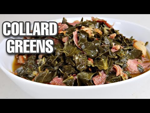 The MOST Delicious Southern Collard Greens | How To Make Collard Greens