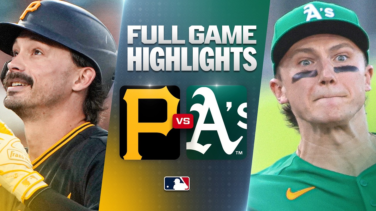 PIRATES vs. ATHLETICS Full Game Highlights (6/16/26) | MLB Highlights