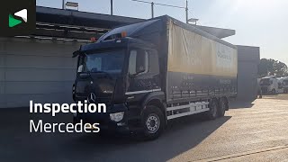 Camion rideaux coulissants Mercedes-Benz Antos 2835 6X2 28ton NL-Truck Lift+lenkasche Automatic Navi Euro à vendre - Image 4 | Autoline CM Camion rideaux coulissants Mercedes-Benz Antos 2835 6X2 28ton NL-Truck Lift+lenkasche Automatic Navi Euro | Image 4 - Autoline