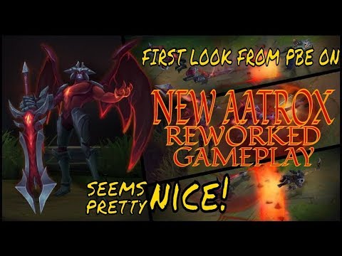 BunnyFuFuu Play NEW REWORKED AATROX vs MISS FORTUNE | AATROX REWORKED Bot | PBE Patch 8.13