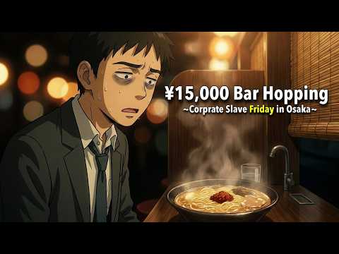 Me: “¥15,000 Friday Bar Hopping” | Corporate Slave Friday in Osaka
