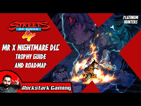 Mr X Nightmare DLC Trophy Guide (Streets of Rage 4) | PLATINUM HUNTERS NG+
