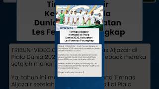 Profil Lengkap Timnas Aljazair di Piala Dunia 2026, Comeback Les Fennecs usai Penantian 12 Tahun