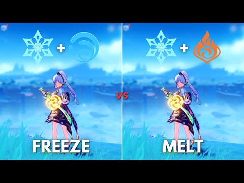 Best F2P Teams for Ayaka!! Melt vs Freeze Ayaka?? [ Genshin Impact ]