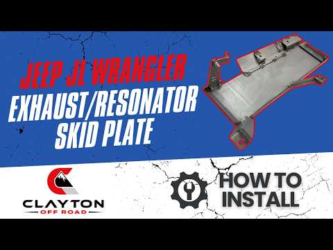 Completing the Armor Package | Clayton Off Road Jeep JL Resonator Skid Install