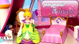 Playmobil Princess Unicorn Jewel Castle and Princess Swan Boat!