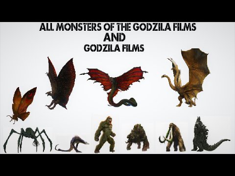 All Monsters of the Godzilla films and Godzilla Film