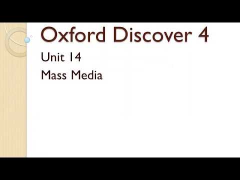 牛津探索 4 第 14 單元 (Oxford Discover 4 unit 14)