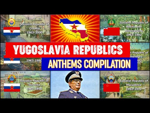 Yugoslavia Republics National Anthems Compilation
