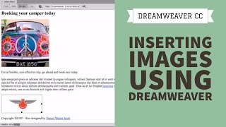 Inserting Images using Dreamweaver CC [7/34]