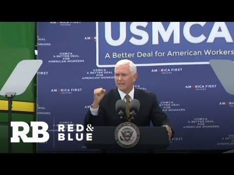 Vice President Mike Pence slams impeachment inquiry in Iowa